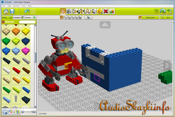 Lego Digital Designer Игру